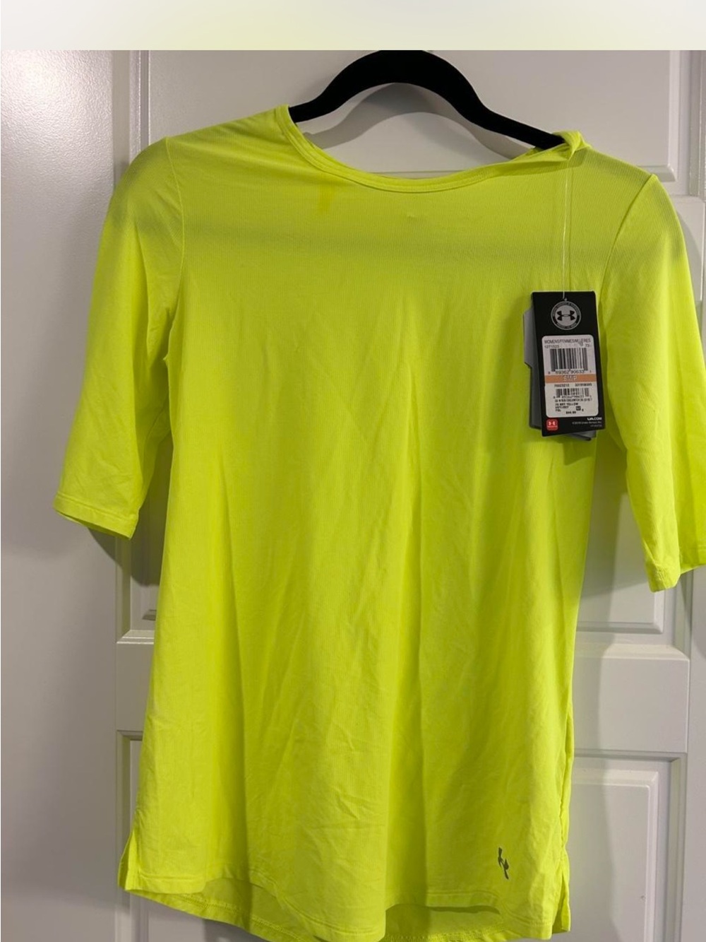 Under Armour Women's Neon Lime Short Sleeve Performance Tee